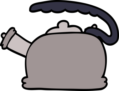 Çizgi film karalaması ıslık çalarak bir insan tarafından çizilmiş.