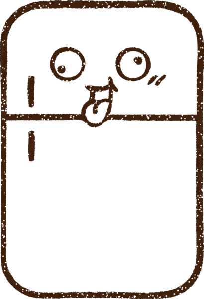 Buzdolabı Kömürü Bir insan tarafından çizilmiş