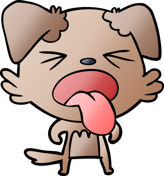 Bir insan tarafından çizilmiş iğrenç bir çizgi film.