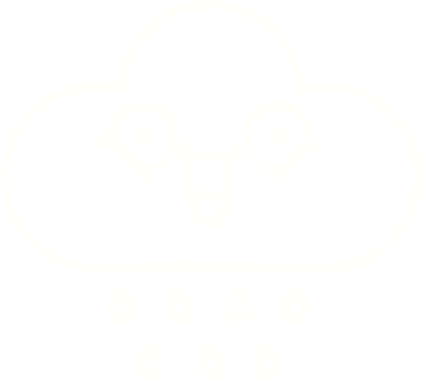 Bir insan tarafından çizilen Yağmur Bulutu Tebeşiri