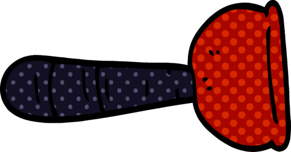 Bir insan tarafından çizilmiş karalama tuvalet pompası.