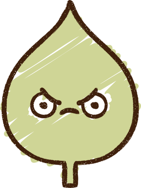 Bir insan tarafından çizilen Yaprak Tebeşiri