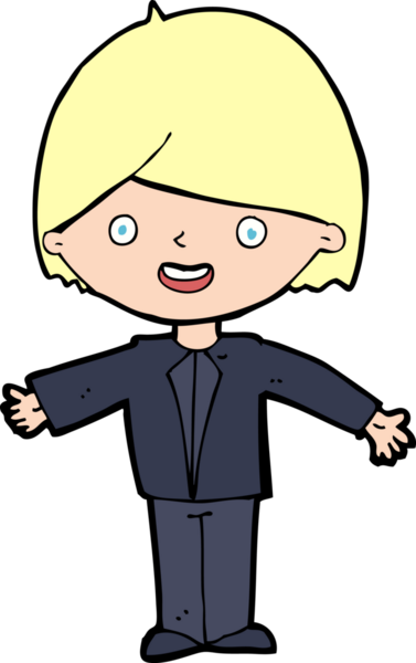 Bir insan tarafından çizilmiş mutlu bir adam.