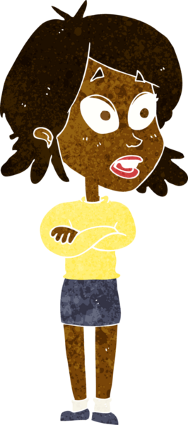 Bir insan tarafından çizilmiş bir karikatür.