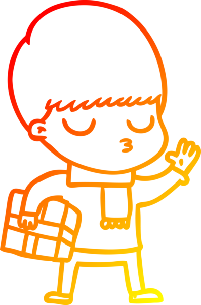 İnsan tarafından çizilmiş bir çizgi film karakteri çizimi.