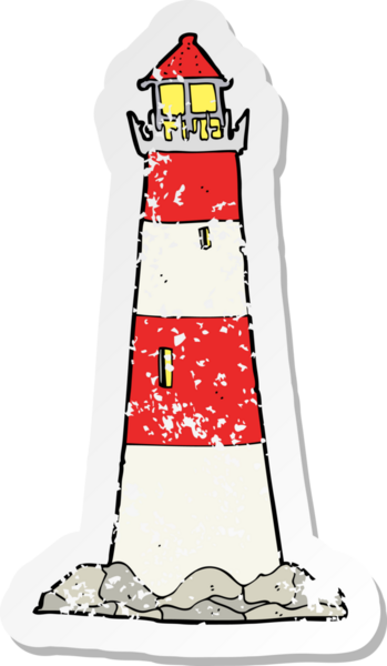 Bir insan tarafından çizilmiş bir çizgi film fenerinin gerilimli yapıştırması.