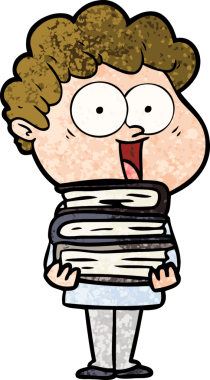 Bir insan tarafından çizilmiş mutlu bir adam.