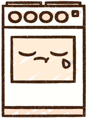 Bir insan tarafından çizilen fırın tebeşiri