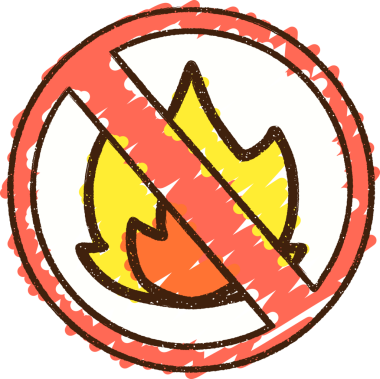 Bir insan tarafından çizilen Ateş Tebeşiri Yok