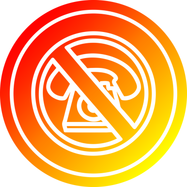 Bir insan tarafından çizilmiş sıcak eğimli soğuk çağırma simgesi yok