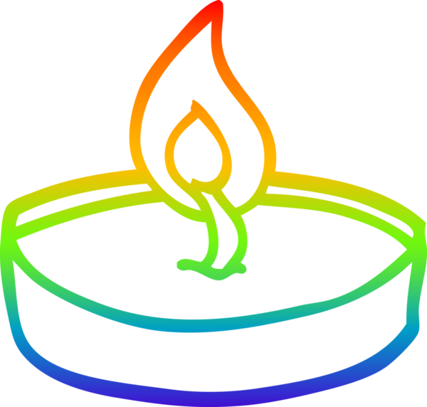 gökkuşağı gradyan çizgi çizimi bir insan tarafından çizilmiş deniz mavisi ışığı