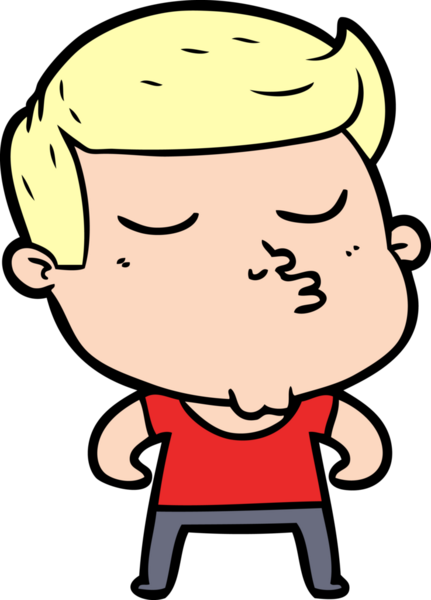 Bir insan tarafından çizilmiş karikatür mankeni adam.