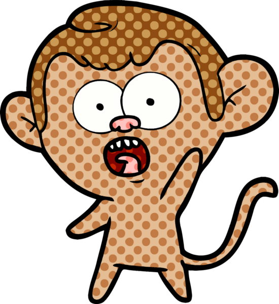 Bir insan tarafından çizilmiş bir karikatür.