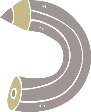 Bir insan tarafından çizilmiş karalama renkli kalem.