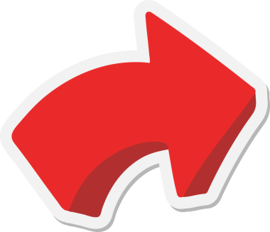 Bir insan tarafından çizilmiş ok karikatürü etiketi