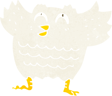 bir insan tarafından çizilmiş kara kuş.