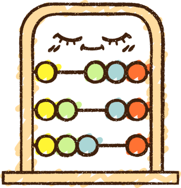 Bir insan tarafından çizilen Abaküs Tebeşiri