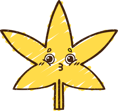 Bir insan tarafından çizilen Şaşkın Yaprak Tebeşiri