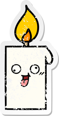 Bir insan tarafından çizilmiş şirin bir çizgi filmin sıkıntılı çıkartması.