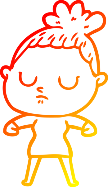 Bir insan tarafından çizilmiş, karikatür çizimi.