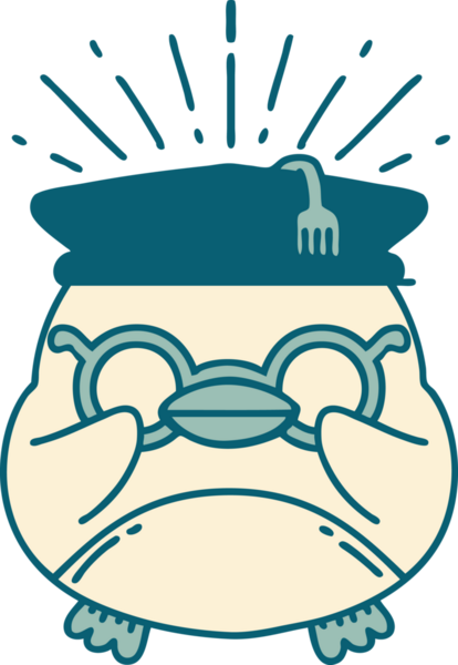 Bir insan tarafından çizilmiş geleneksel dövme stili eğitimli Robin 'in çizimi