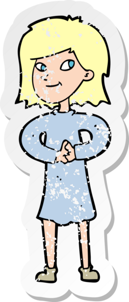 Bir insan tarafından çizilmiş mutlu bir karikatürün gerilimli yapıştırması.