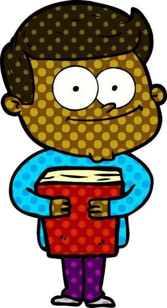 Bir insan tarafından çizilmiş mutlu bir adam.