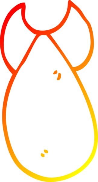 Bir insan tarafından çizilmiş bir atom bombasının sıcak çizgi çizimi