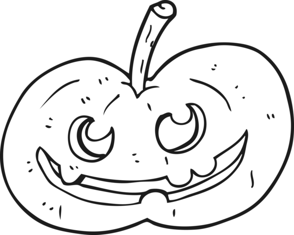 Bir insan tarafından çizilmiş cadılar bayramı balkabağı resmi.