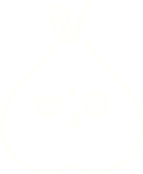 Bir insan tarafından çizilen Armut Tebeşiri