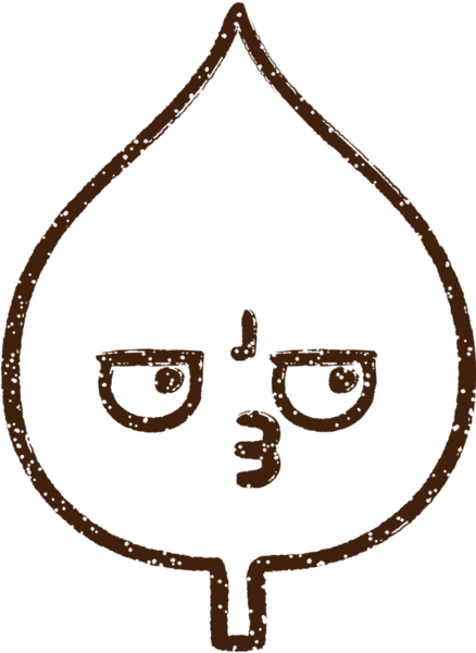 Yaprak Kömürü Bir insan tarafından çizilmiş