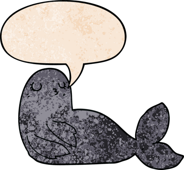 bir insan tarafından çizilmiş eski moda konuşma baloncuklu karikatür mührü.