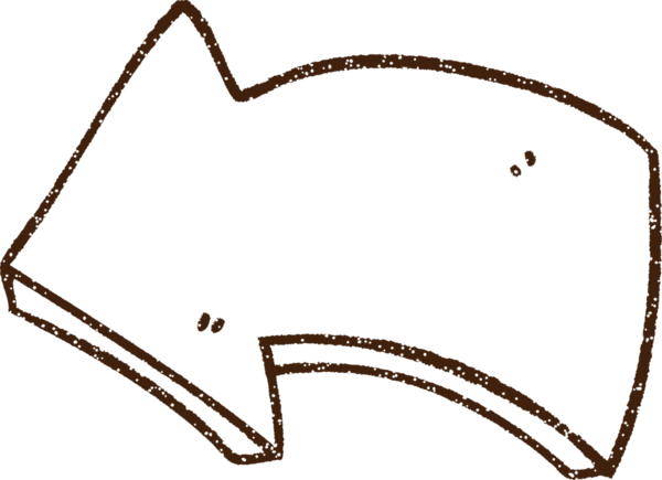 Bir insan tarafından çizilen ok karakalem çizimi