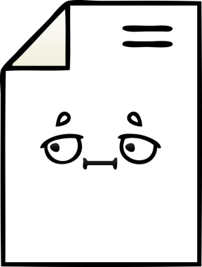 Bir insan tarafından çizilmiş kağıdın gölgeli karikatürü