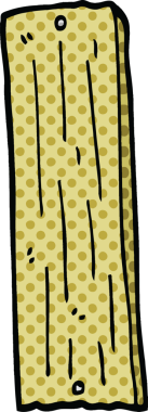 Bir insan tarafından çizilmiş çizgi roman tarzı karikatür.