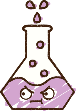 Bilim Deneyi Tebeşir Çizimi Bir insan tarafından çizildi