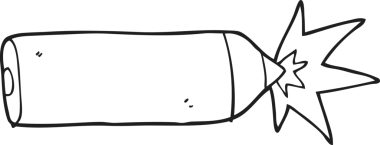 Bir insan tarafından çizilmiş siyah beyaz karikatür kalem.