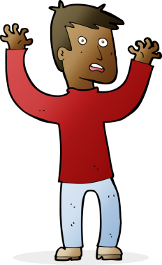 Bir insan tarafından çizilmiş karikatür.