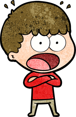 Bir insan tarafından çizilmiş bir karikatür.