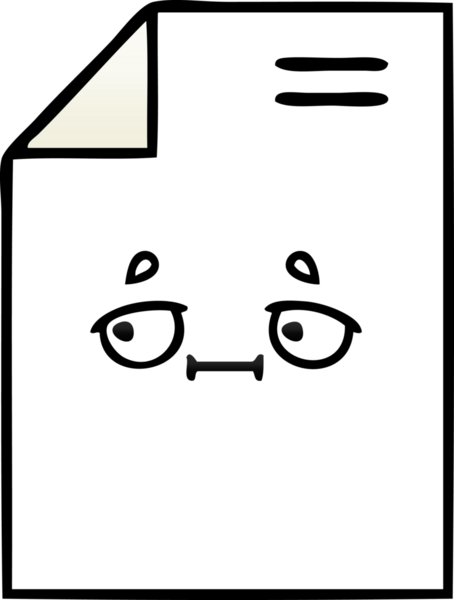 Bir insan tarafından çizilmiş kağıdın gölgeli karikatürü