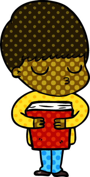 Bir insan tarafından çizilmiş sakin çocuk çizgi filmi.