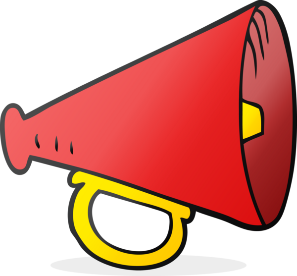 Bir insan tarafından çizilmiş serbest çizim hoparlör.