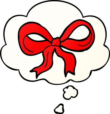 Düşünce baloncuğu olan çizgi film dekoratif yay bir insan tarafından çizilmiş.