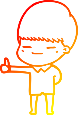 Bir insan tarafından çizilmiş kendini beğenmiş bir çizgi film karakteri çizimi.