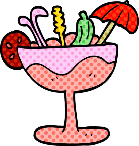 Bir insan tarafından çizilmiş karalama kokteyli.