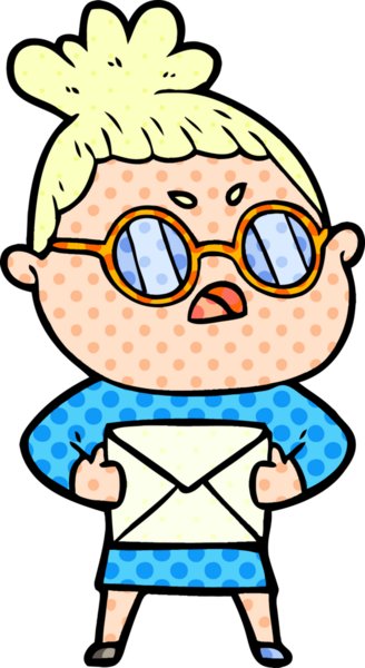 Bir insan tarafından çizilmiş bir karikatür.