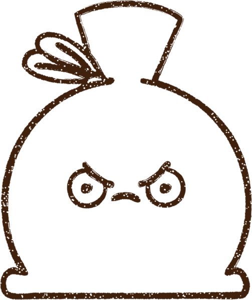 Bir insan tarafından çizilmiş Noel Çuvalı Kömürü