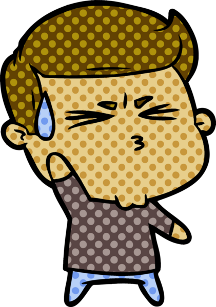 Bir insan tarafından çizilmiş mutlu adam çizgi filmi.