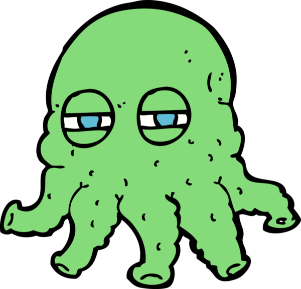 Bir insan tarafından çizilmiş uzaylı yüzü.