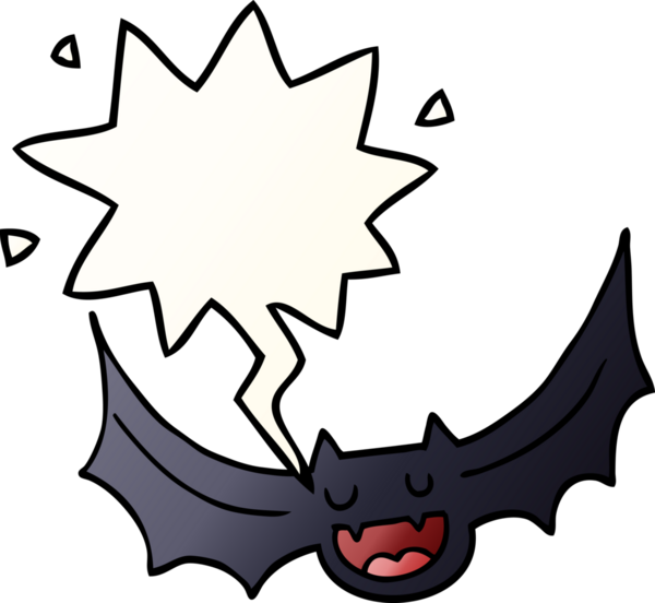 Bir insan tarafından çizilmiş, konuşma baloncuklu çizgi film sopası.